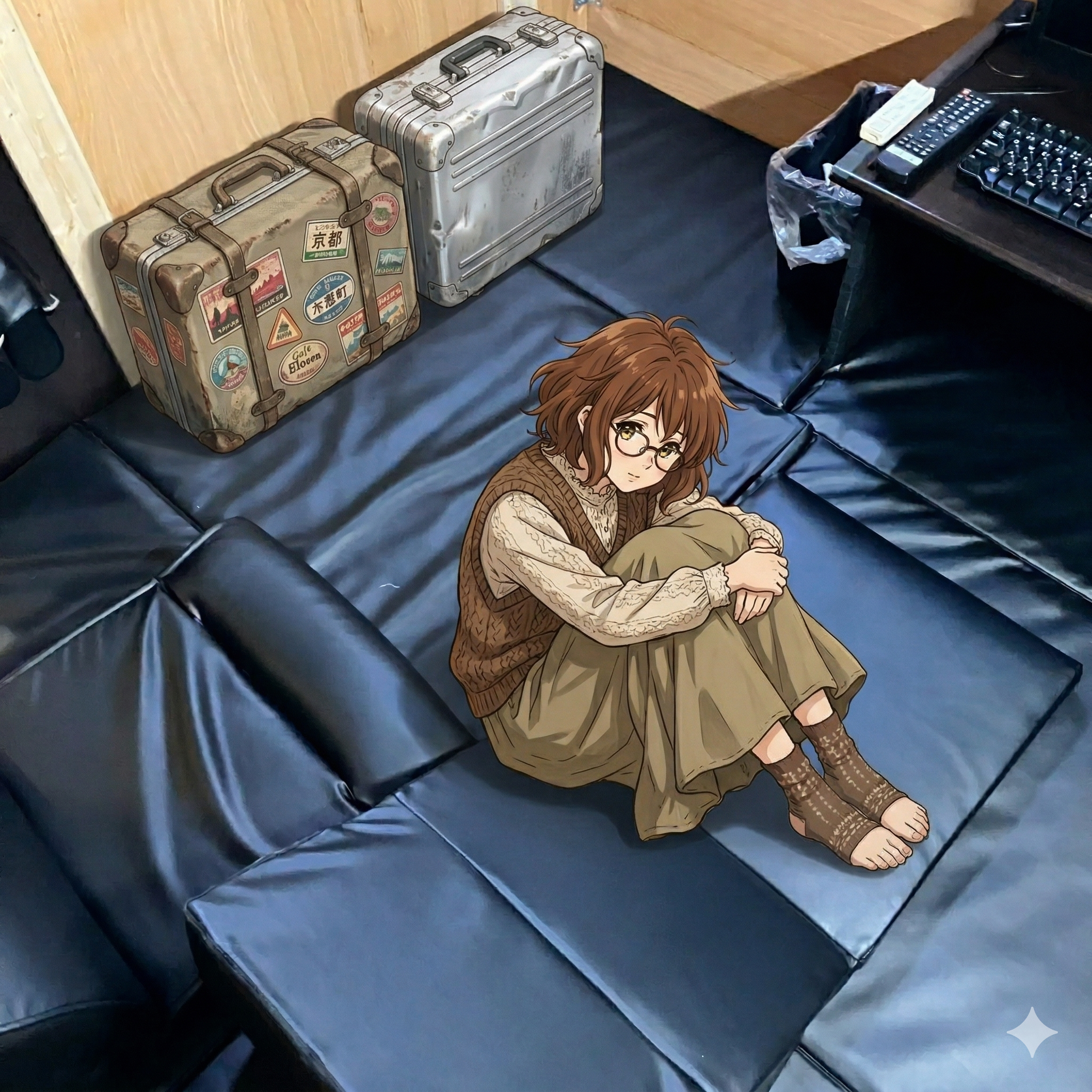 フラットで広すぎ！旅行前の疲労回復は金町の新・鍵付個室で