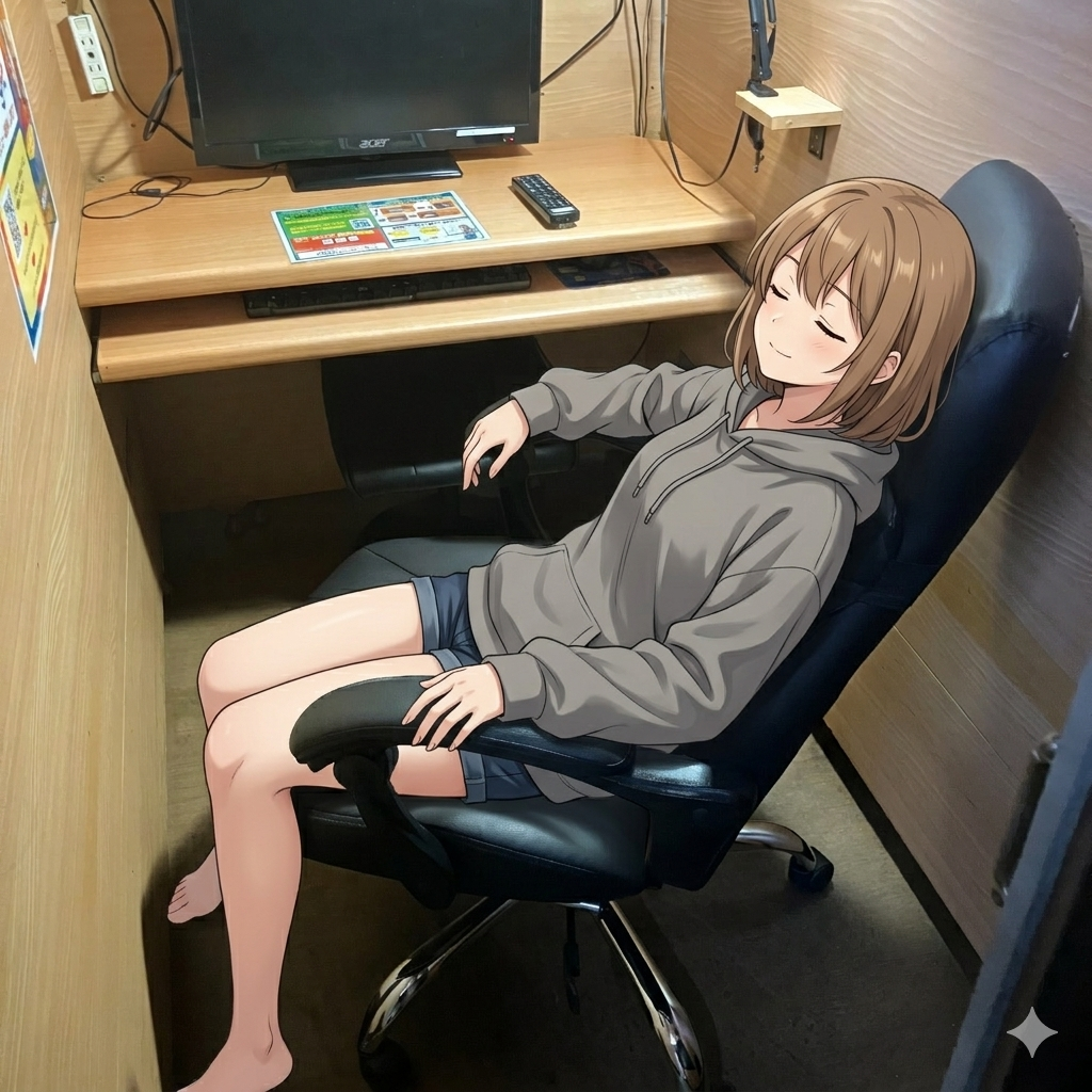 新生活の疲れに！浦安駅前のリクライニング席で180度仮眠