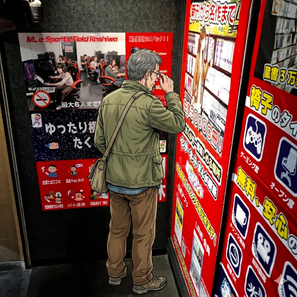連休後半、柏で何する？飲み放題ドリンク片手に漫画読み耽る
