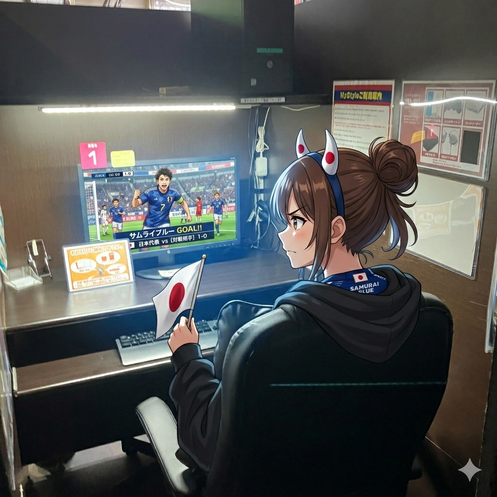 6月の熱戦！ワールドカップを見るならネットカフェ MY STYLE綾瀬店